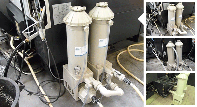 treatment of cutting oil